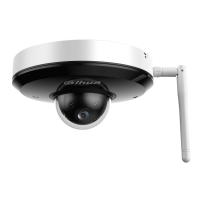 Dahua DH-SD1A204DB-GNY-W Мини-купольная PTZ IP-видеокамера с Wi-Fi 2Мп